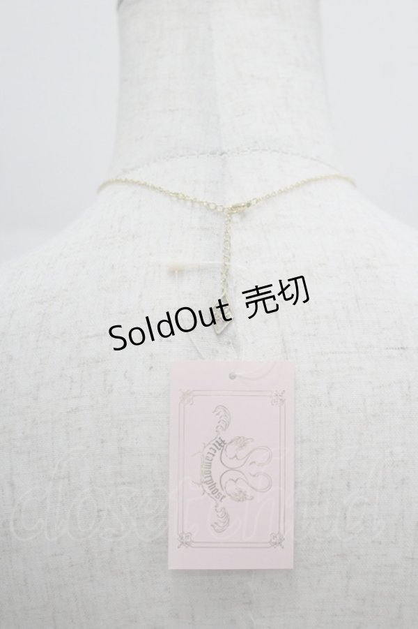 画像2: metamorphose / 猫×リングモチーフネックレス  ゴールド I-26-04-08-003-ME-AC-TE-ZI (2)