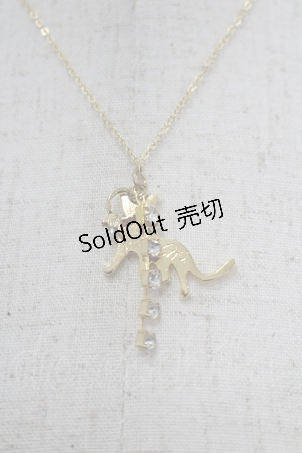 画像3: metamorphose / 猫×リングモチーフネックレス  ゴールド I-26-04-08-003-ME-AC-TE-ZI (3)