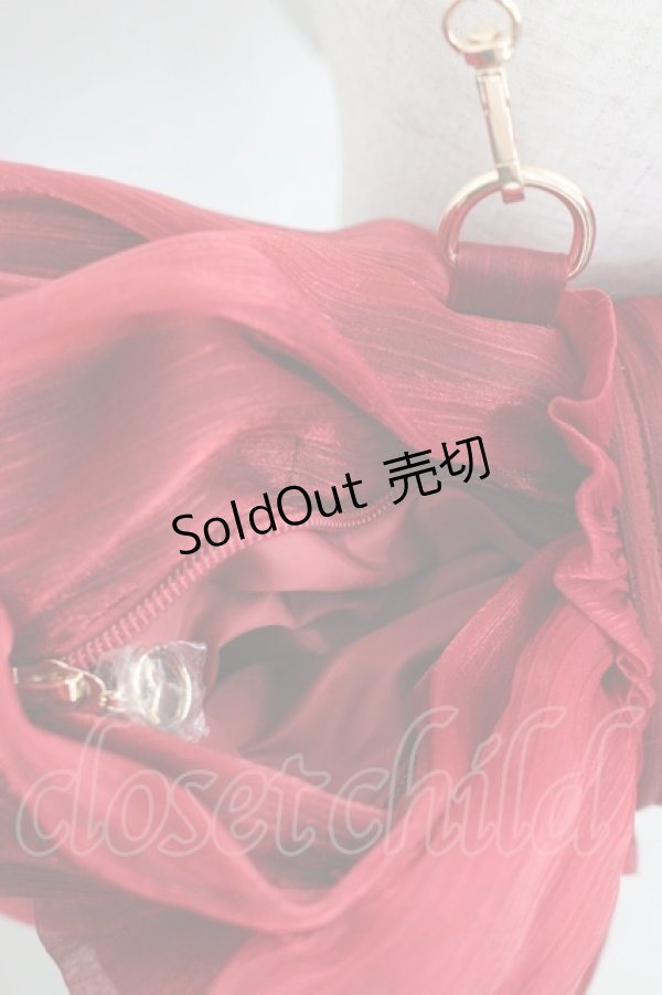 画像3: BOGUTA / リボン型バッグ風モチーフ M 赤 I-26-04-08-025-EL-ZA-SA-ZI (3)