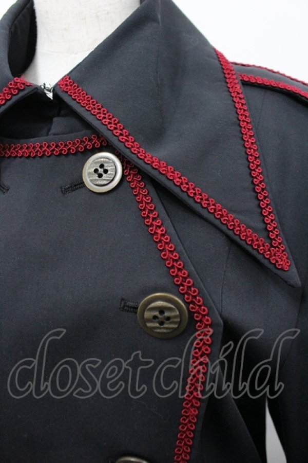 画像3: ATELIER BOZ / グレイスワンピースコート  黒 I-26-04-10-042-EL-OP-SA-ZI (3)