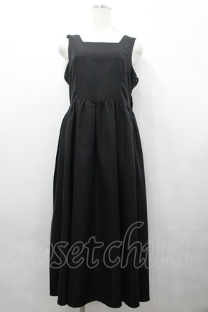 画像: DearMyLove / バックリボンドレスジャンスカ M 黒 I-26-04-10-049-0-OP-TE-ZI