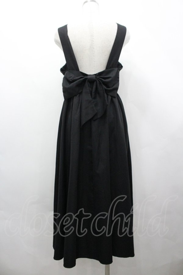 画像2: DearMyLove / バックリボンドレスジャンスカ M 黒 I-26-04-10-049-0-OP-TE-ZI (2)
