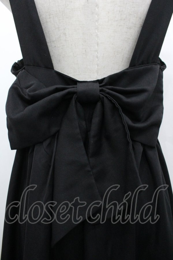 画像3: DearMyLove / バックリボンドレスジャンスカ M 黒 I-26-04-10-049-0-OP-TE-ZI (3)