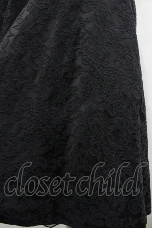 画像3: axes femme / カシュクールJQドレス  黒 I-26-04-10-050-AX-OP-SA-ZI (3)