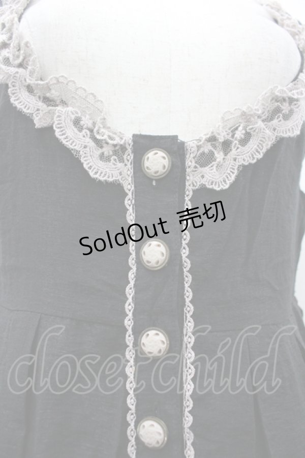 画像3: axes femme / タックフレアワンピース  クロ I-26-04-10-055-AX-OP-SA-ZI (3)