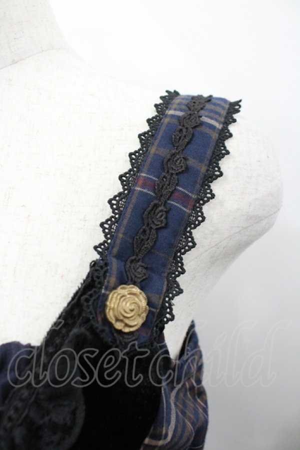 画像3: axes femme / チェック柄ジャンドレ M コン I-26-04-10-057-AX-OP-SA-ZI (3)