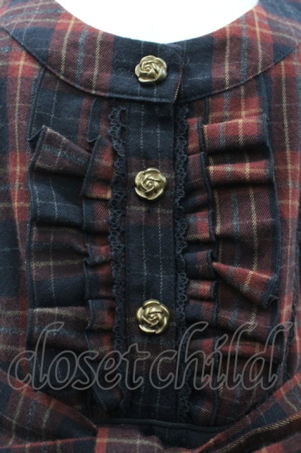 画像3: axes femme / フィット&フレアージャンドレ M アカ I-26-04-10-060-AX-OP-SA-ZI (3)