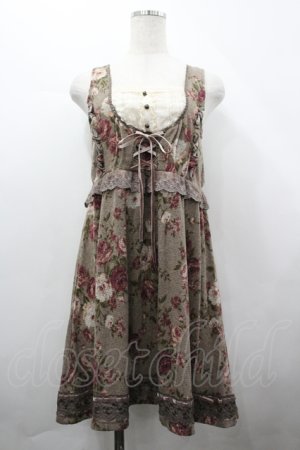 画像: axes femme / ジャンドレレイヤード風チュニック M ベージュ I-26-04-10-063-AX-OP-SA-ZI