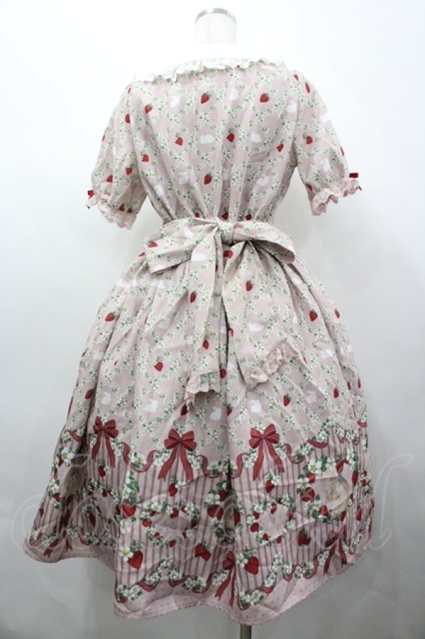 画像2: axes femme kawaii / ベリーフィールズワンピース  ピンク I-26-04-10-070-AX-OP-SA-ZI (2)