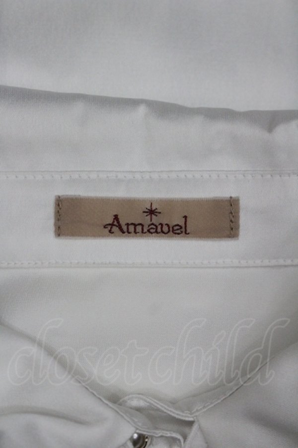 画像4: Amavel / Elegant Doll カメオリボンブラウス F アイボリー I-26-04-10-007-CA-BL-TE-ZI (4)