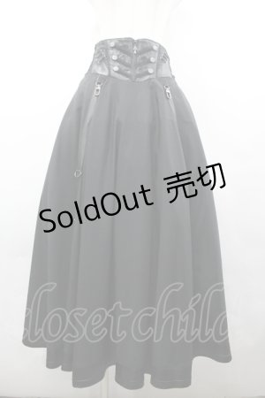 画像: Ozz Croce / The Time of Awakening ロングスカート  黒 I-26-04-10-081-OO-SK-TE-ZI