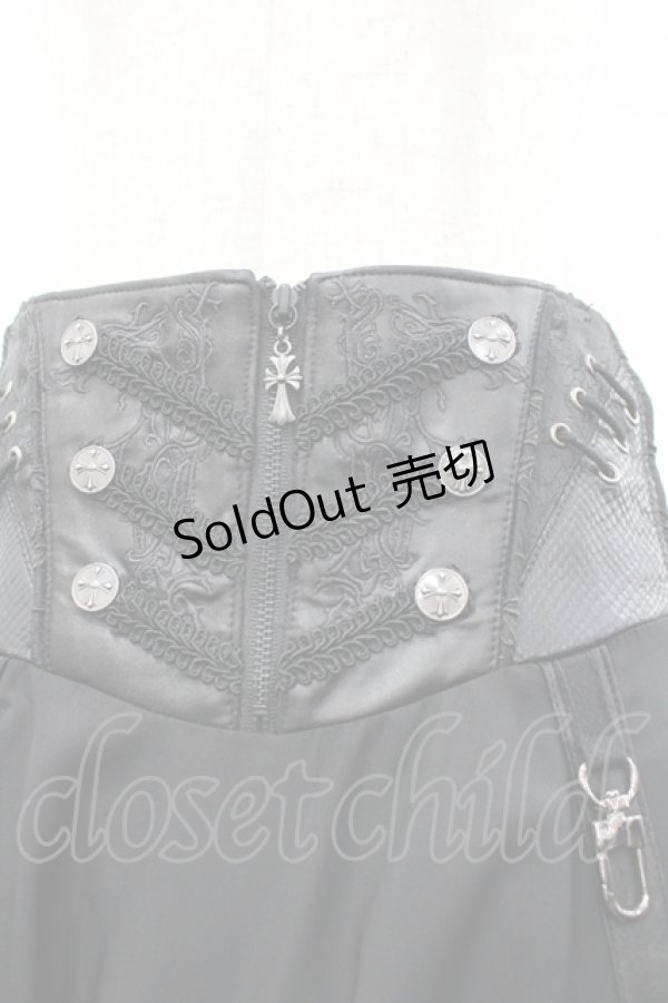 画像3: Ozz Croce / The Time of Awakening ロングスカート  黒 I-26-04-10-081-OO-SK-TE-ZI (3)