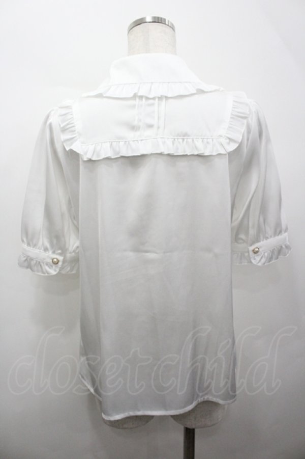 画像3: Amavel / Classical Dollリボンタイブラウス F 白 I-26-04-10-008-CA-BL-TE-ZI (3)
