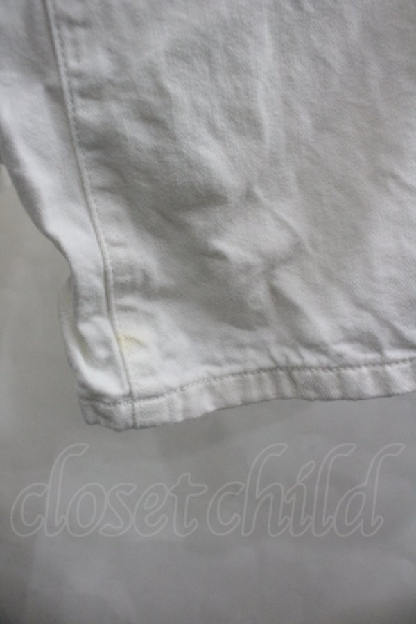 画像3: Jane Marple Dans Le Salon / コットンリネンデニム バギーパンツ  オフ I-26-04-10-087-JM-PA-TE-ZI (3)