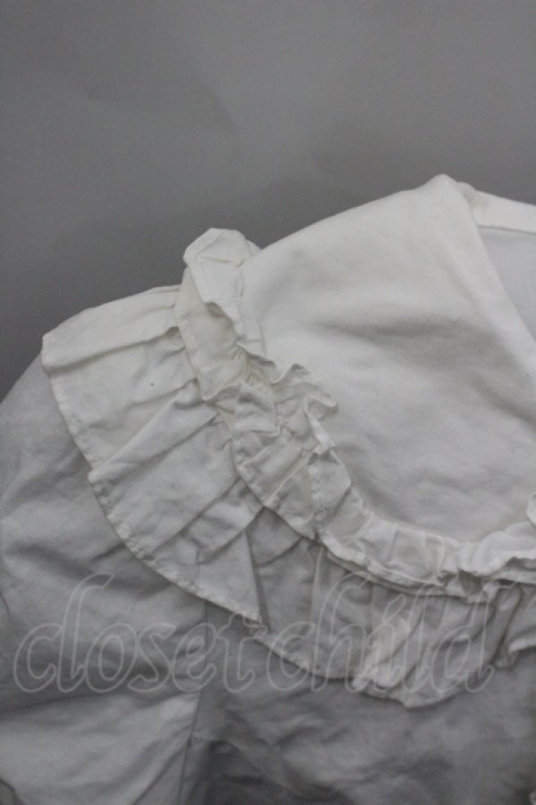 画像3: MAM / ラヴリーリボンブラウス  白 I-26-04-10-001-LO-BL-SA-ZI (3)