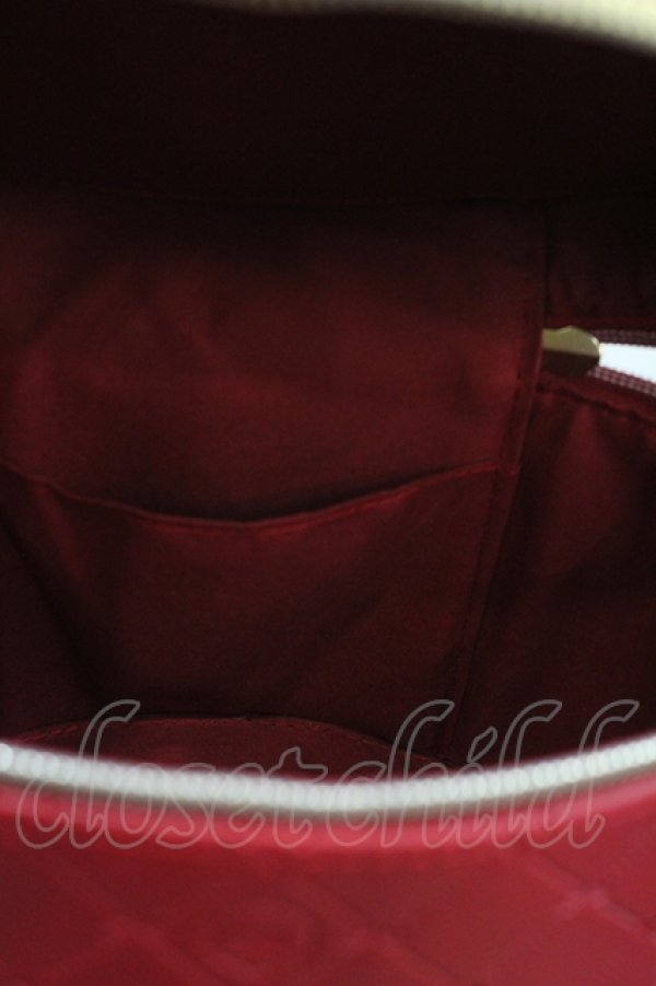 画像4: Amavel / Dreamy Ribbon Wrappingバニティバッグ  赤 I-26-04-10-103-CA-BG-TE-ZI (4)