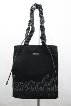 画像: Maison de FLEUR / マレフィセント トートバッグ  黒 I-26-04-10-106-LO-BG-TE-ZI