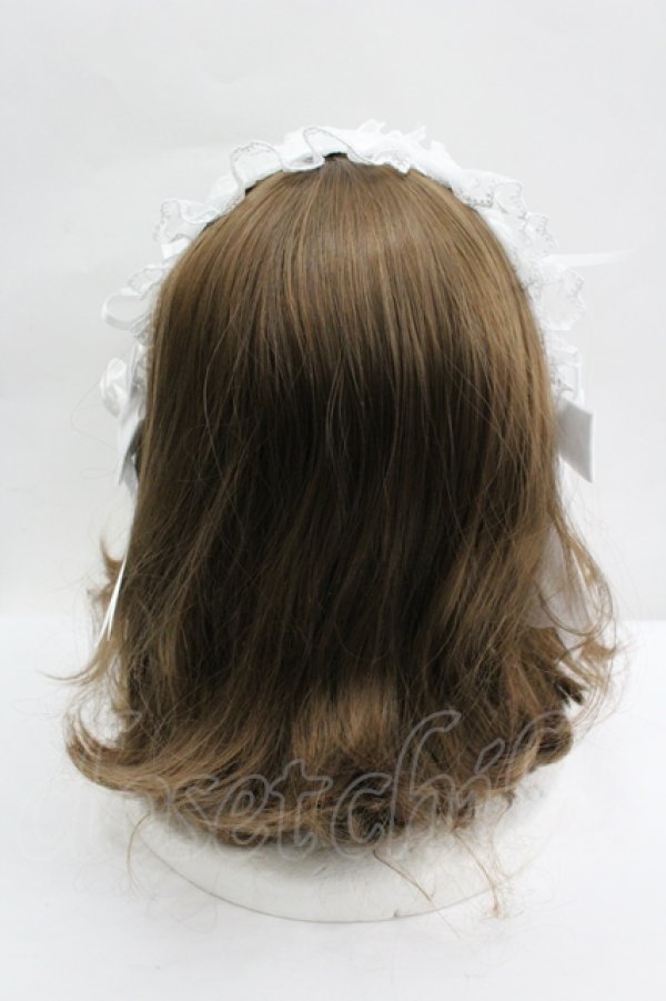 画像3: ALICE and the PIRATES / Rose Maria ヘッドドレス  白 I-26-04-10-107-PA-AC-TE-ZI (3)