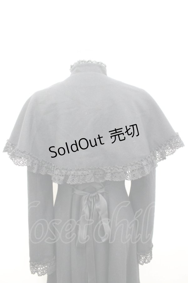 画像5: Sheglit / Beatrix ケープコート M 黒 I-26-04-10-010-EL-CO-TE-ZI (5)