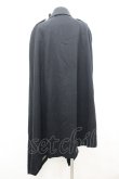 画像3: BPN FOR MEN / ダブルボタンケープコート メンズM ブラック I-26-04-10-012-GO-CO-SA-ZI (3)
