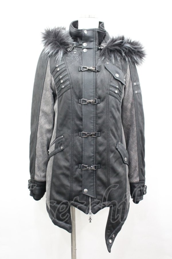 画像1: Ozz Croce / Phantom echoes lead ブルゾン  黒 I-26-04-10-016-OO-JA-TE-ZI (1)