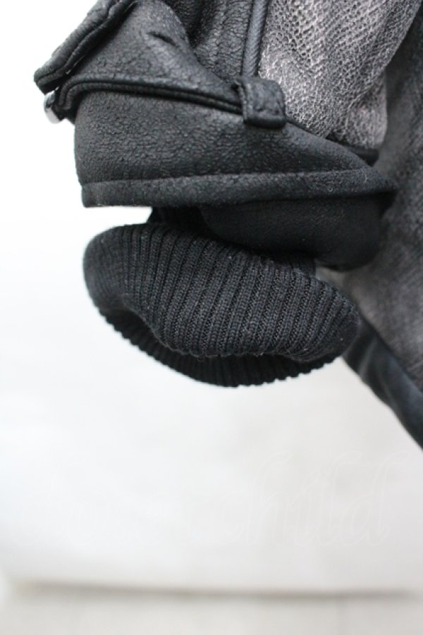 画像2: Ozz Croce / Phantom echoes lead ブルゾン  黒 I-26-04-10-016-OO-JA-TE-ZI (2)