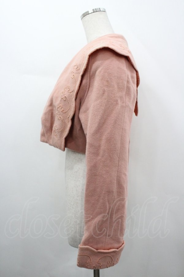 画像3: ELISA LANDRI / 刺繍デザインショートジャケット  オレンジ I-26-04-12-030-LO-JA-TE-ZI (3)