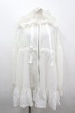画像2: lilLilly / フリルシアーブルゾン  白 I-26-04-12-033-LO-CO-SA-ZI (2)