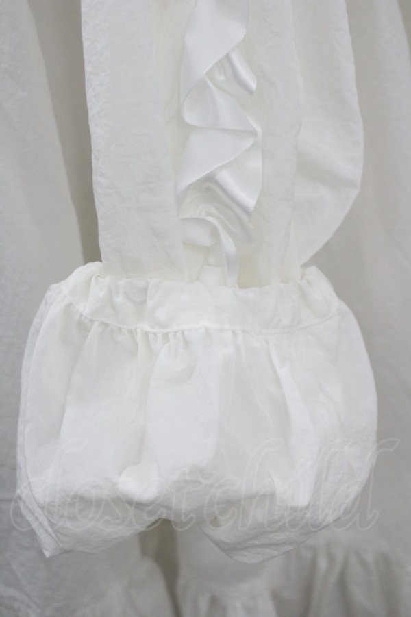 画像4: lilLilly / フリルシアーブルゾン  白 I-26-04-12-033-LO-CO-SA-ZI (4)