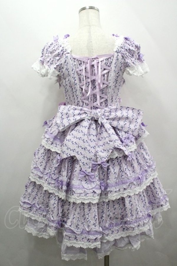 画像5: BABY,THE STARS SHINE BRIGHT / Floriana Ribbonジャンパースカート  ラベンダー I-26-04-12-036-BA-OP-SA-ZI (5)