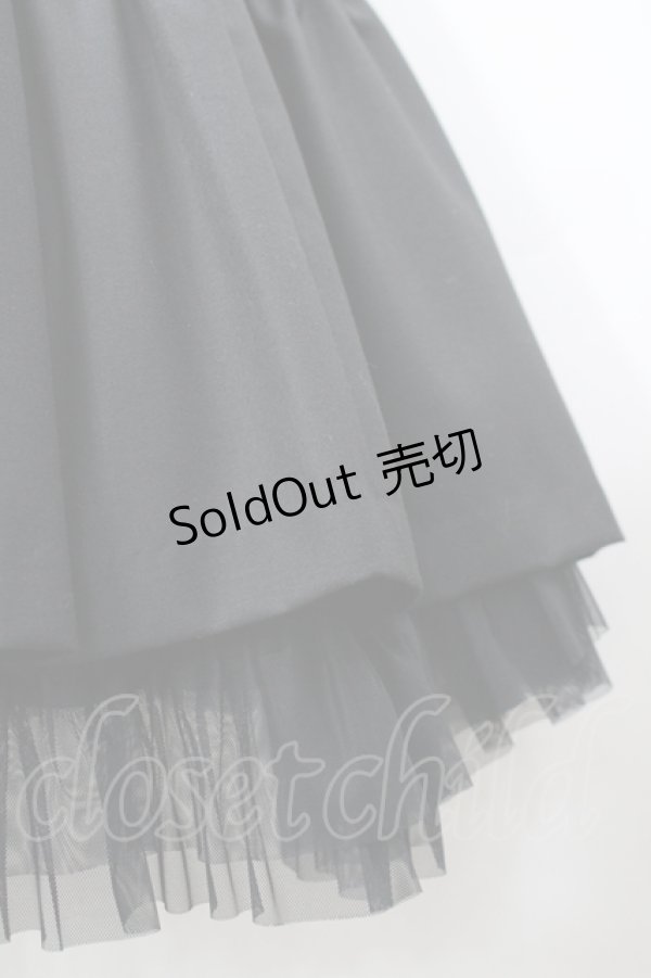 画像6: BPN / チョーカー＆スリーブ付ノースリーブワンピース M 黒 I-26-04-12-046-GO-OP-TE-ZI (6)