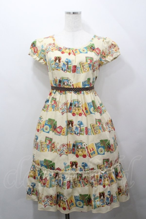 画像1: Emily Temple cute / 絵本ワンピース  生成り I-26-04-12-047-ET-OP-TE-ZI (1)
