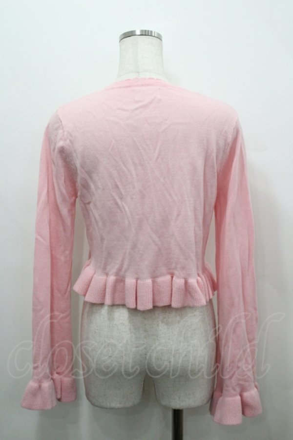 画像2: BABY,THE STARS SHINE BRIGHT / エリザベスローズレースボレロ  ピンクＸ白 I-26-04-12-007-BA-TO-SA-ZI (2)