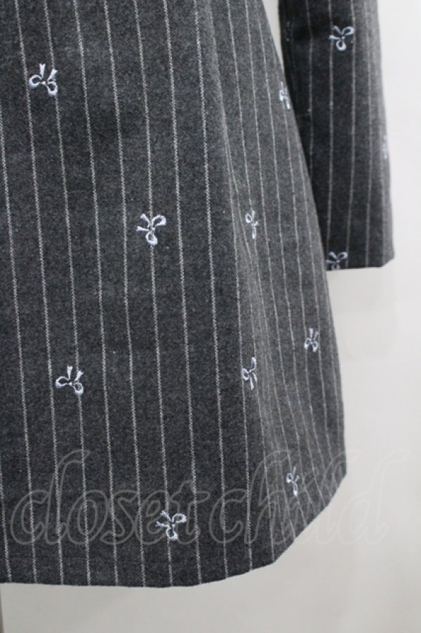 画像6: An MILLE / リボンタイワンピース S グレー I-26-04-12-056-EL-SK-TE-ZI (6)