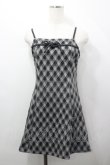 画像7: evelyn / チェックセットワンピース F グレイ I-26-04-12-057-LO-OP-TE-ZI (7)
