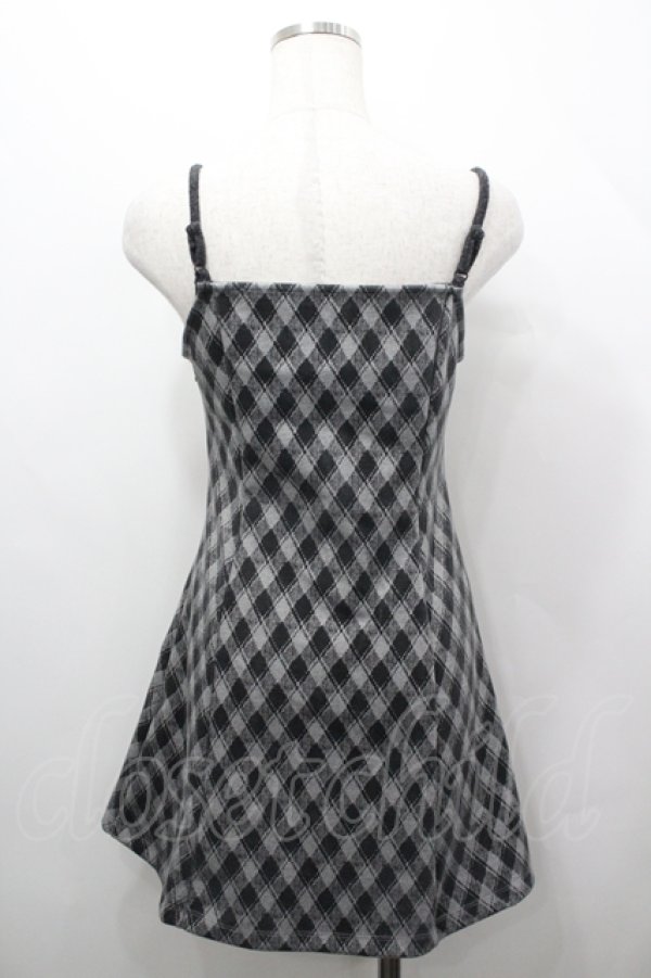 画像9: evelyn / チェックセットワンピース F グレイ I-26-04-12-057-LO-OP-TE-ZI (9)