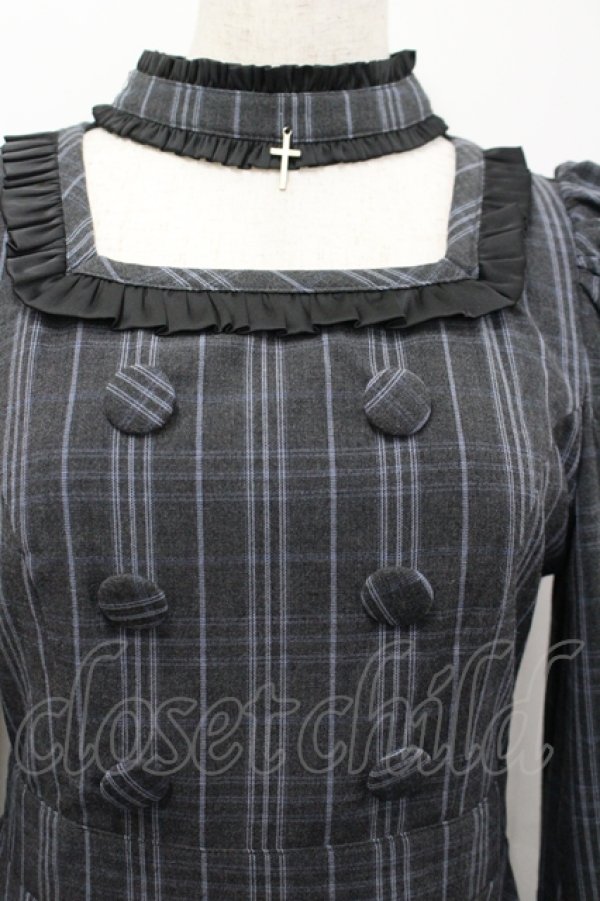 画像7: pium / クロスチョーカードーリーセットアップ F グレー I-26-04-12-058-0-OP-TE-ZI (7)