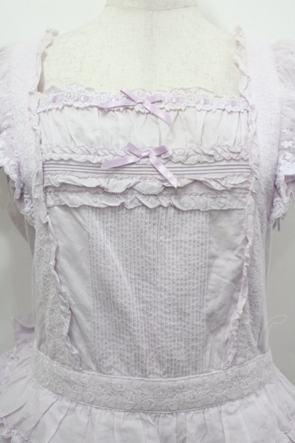 画像5: PINK HOUSE / ローンティアードワンピース  ラベンダー I-26-04-12-059-LO-OP-TE-ZI (5)