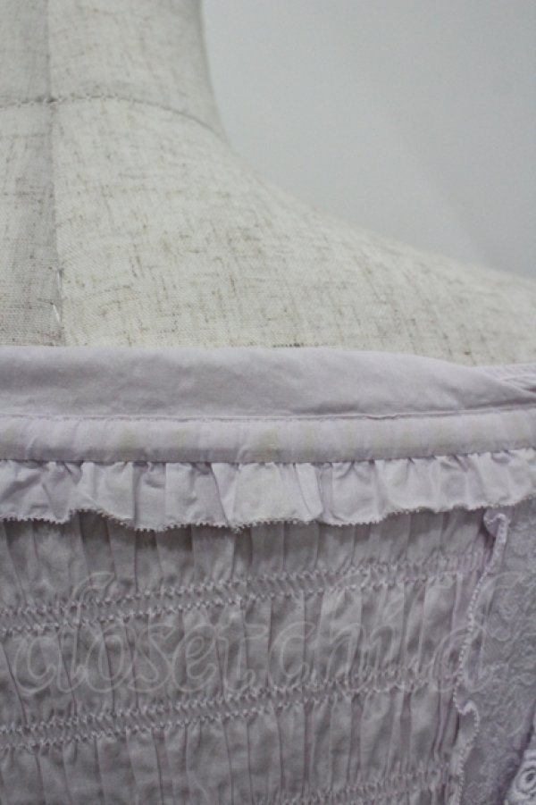 画像8: PINK HOUSE / ローンティアードワンピース  ラベンダー I-26-04-12-059-LO-OP-TE-ZI (8)