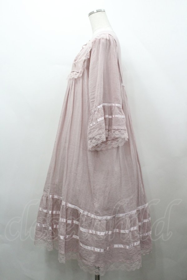 画像2: Katie / ASHBURY ethnic dress  ピンク I-26-04-12-061-LO-OP-SA-ZI (2)