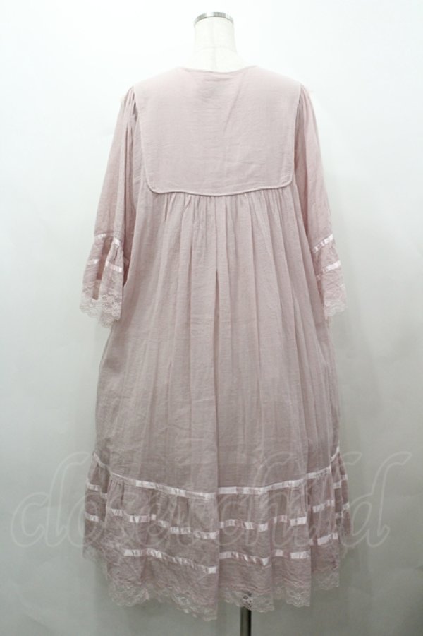 画像3: Katie / ASHBURY ethnic dress  ピンク I-26-04-12-061-LO-OP-SA-ZI (3)