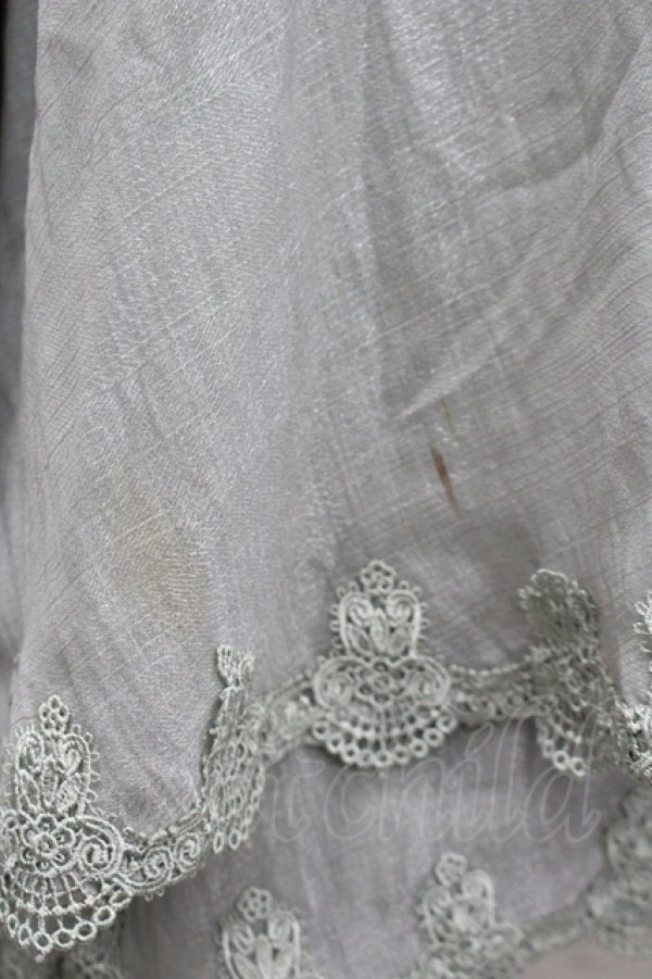 画像7: Hinana Queena（海外ロリータブランド） / 菫の秘め事 ロングスカート L グリーン I-26-04-12-094-LO-SK-TE-ZI (7)