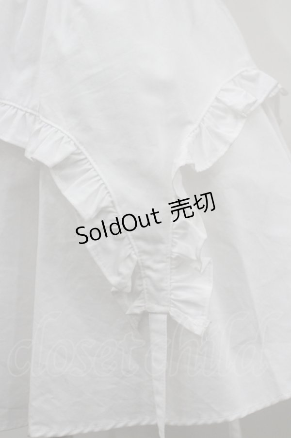 画像5: LITTLE / フリルガーター風スカート  白 I-26-04-12-095-LO-SK-SA-ZI (5)