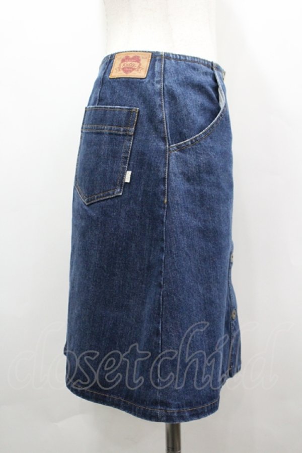 画像2: Katie / Katie JEANS スカート XS 青デニム I-26-04-12-096-LO-SK-SA-ZI (2)