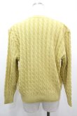 画像3: INGEBORG / 縦ニット編みカーディガン  イエロー I-26-04-12-016-LO-TO-SA-ZI (3)