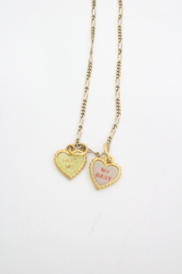 画像3: Katie / ハートチャームネックレス  ゴールド I-26-04-12-102-LO-AC-SA-ZI (3)