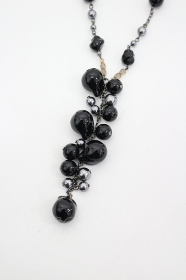 画像2: INGEBORG / バロックパール調ネックレス  黒 I-26-04-12-104-LO-AC-TE-ZI (2)