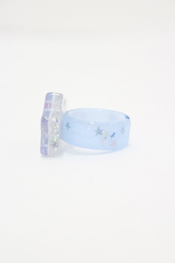 画像2: Angelic Pretty / Fancy shooting Starリング  サックス I-26-04-12-107-AP-AC-TE-ZI (2)