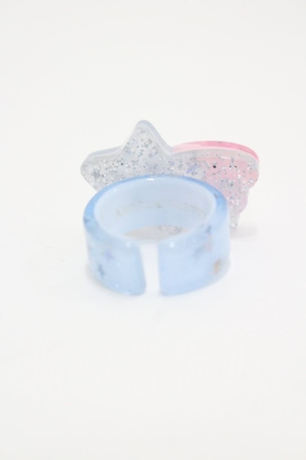 画像3: Angelic Pretty / Fancy shooting Starリング  サックス I-26-04-12-107-AP-AC-TE-ZI (3)