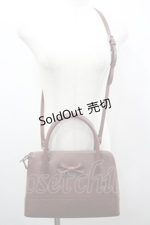 画像1: Innocent World / シェリーバッグ  ブラウン I-26-04-12-111-IW-BG-SA-ZI (1)